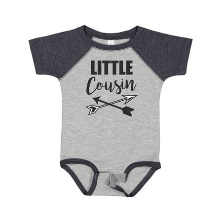 

Inktastic Little Cousin with Arrows Gift Baby Boy or Baby Girl Bodysuit