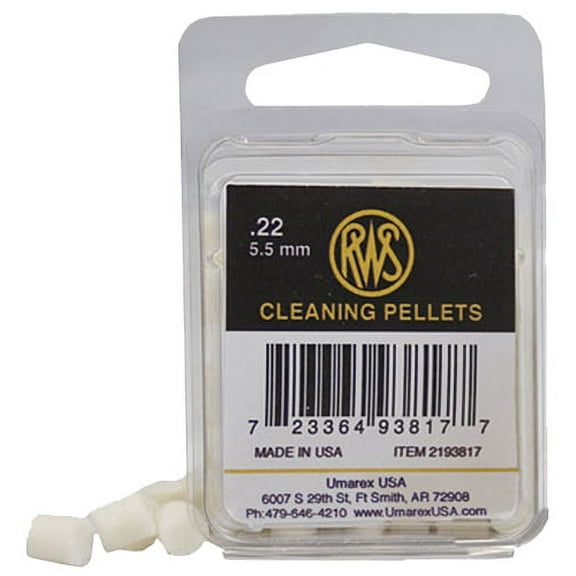 RWS 2193817 Cleaning Pellets .22 Pellet Felt 80 ct.