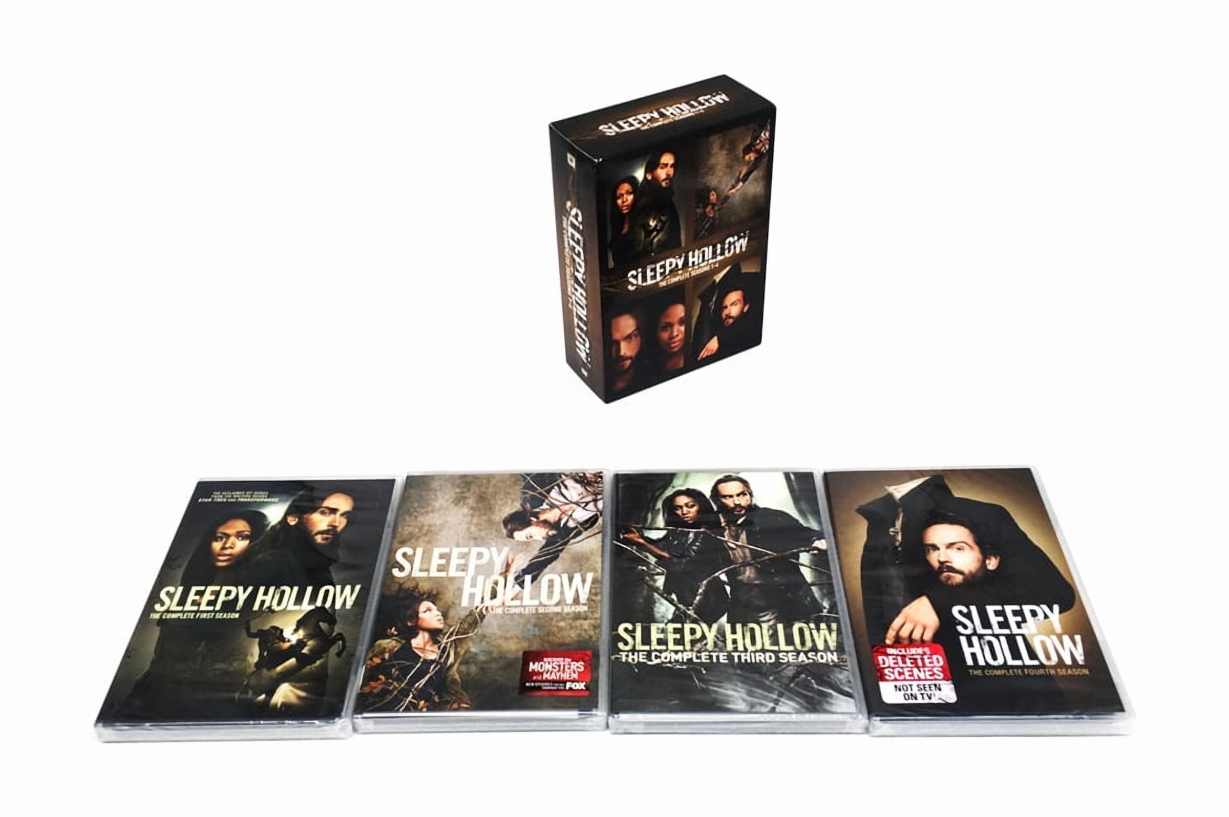 Sleepy Hollow: The Complete Series Seasons 1-4 (DVD) Brand New