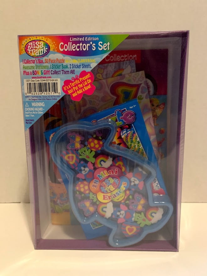 Pre-Owned Sealed Lisa Frank Limited Edition Collectors Set Puzzle Stationary Stickers