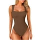 thumbnail image 2 of Traje de baño moldeador para mujer, estampado liso, push-up, traje de baño para mujer, 2 of 3