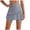 Grey, variant on Women's High Waist Fitness Tennis Skort Summer Athletic Skirt with Built-in Shorts Yoga Workout Running (Green, XXL)