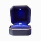 thumbnail image 2 of Caja De Anillo Led Caja De Anillo De Boda De Terciopelo Octogonal Caja De Regalo De Joyería Con Luz Led Para Exhibición De Joyería Compromiso De Boda Methold AP006386-04, 2 of 6