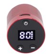 thumbnail image 4 of Fuente de alimentación para tatuajes inalámbrica 4?12V DC5V 1A Pantalla LCD 1200mAh Batería recargable por USB para pluma de tatuaje RCA, 4 of 8