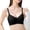 Black, variant on Push Up Bras for Women Adjustable Strap Full Coverage Wireless Side Support Anti Sagging Bralettes Everyday Bra