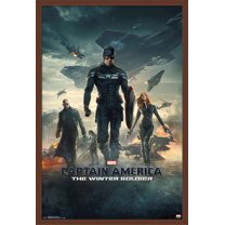 Marvel - Captain America - The Winter Soldier - One Sheet Wall Poster, 22.375" x 34", Framed