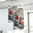 thumbnail image 3 of Winter Cardinal Kitchen Dish Towel, Red Birds Snowy Pine Branches Berry Drying Hand Towel Baking Cooking Cloth, Christmas Farmhouse Home Decoration 18 x 26 Inches, 3 of 6
