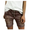 thumbnail image 2 of Idoravan Shorts for Women Women Casual Short Trousers Summer Pants Bottoms Ripped Jeans, 2 of 6