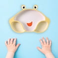 thumbnail image 3 of Plato de Cena de Silicona Utensilios de Alimentación de Entrenamiento Plato de Bebé con Succión para Niños + Plato de Cena de Silicona Utensilios de a perfke Plato de cena para niños pequeños, 3 of 9