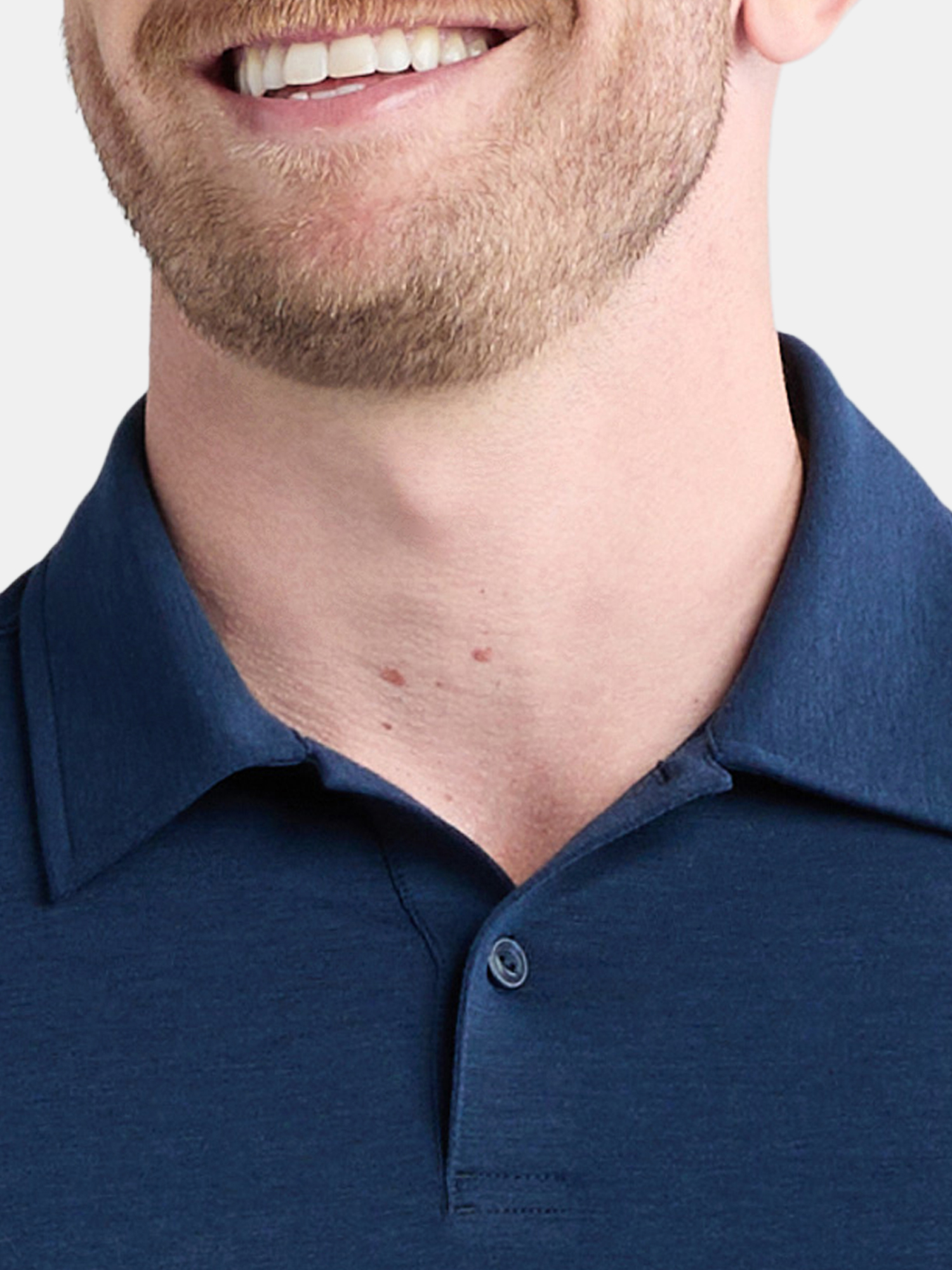 Ozark Trail Men's and Big Men's Merino Wool Blend Polo Shirt, Sizes S-3XL