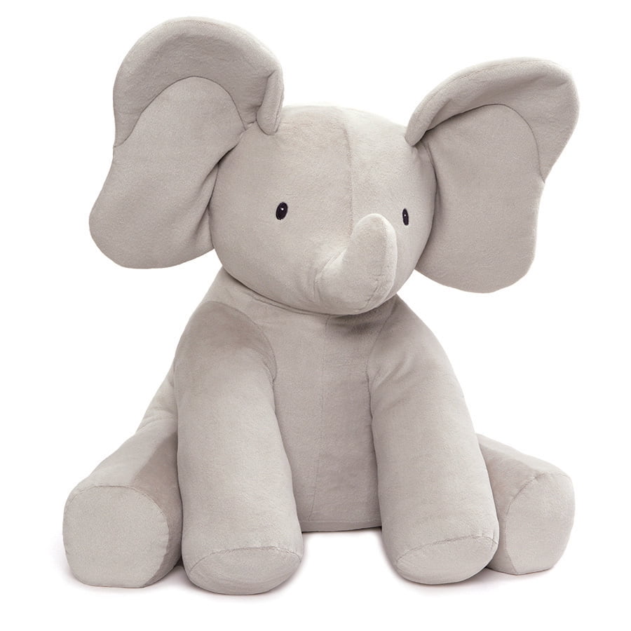 Gray Gund Baby Bubbles Elephant Plush 10" 