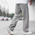 thumbnail image 5 of Abtuhar Teens 13-17Y Boys Denim Pants Loose Straight Leg Full Length Trousers Jeans for Summer Daily Wear, 5 of 5
