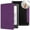 Purple, variant on Flip Case Compatible with Amazon Kindle Paperwhite (11th Generation) 2021[Magnetic Closure]Ultra Slim PU Leather Clear Soft TPU Back Shockproof Protective Cover with Auto Wake/Sleep,Purple