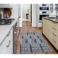 thumbnail image 2 of Rugsmith Black Machine Woven Vega Anti-Fatigue Kitchen Mat, 20" x 36", 2 of 5