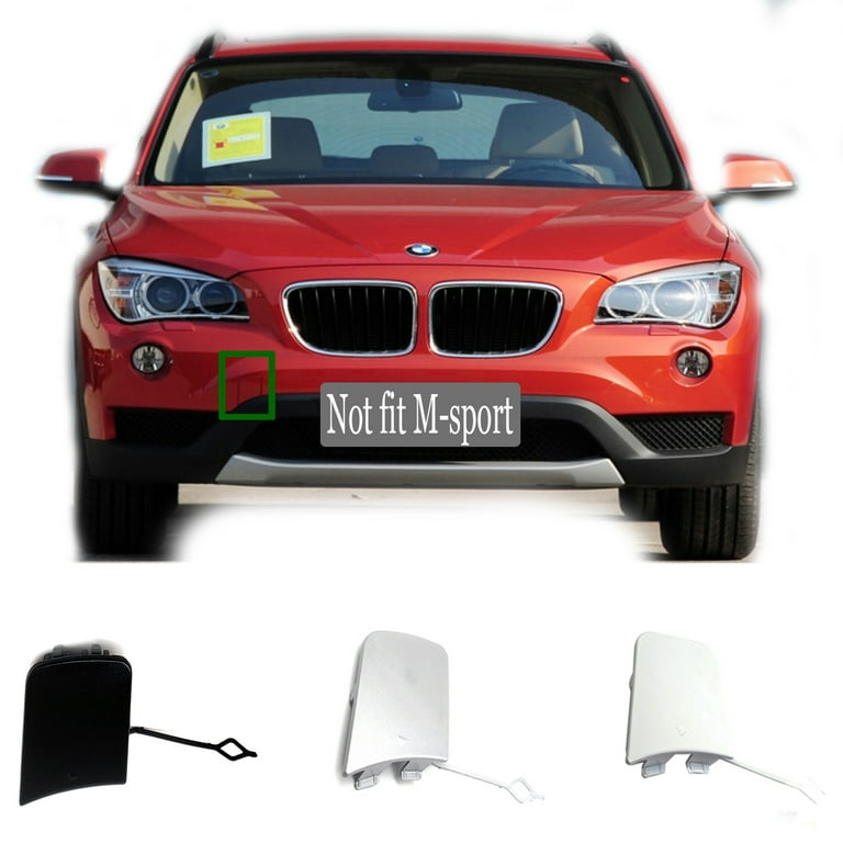Trimla Front Tow Cover for 13 15 BMW X1 E84LCI 16i 18dX 18i 20dX 20iX 23i 23dX 25dX 25iX 28iX SAV 2013 2014 2015 bumper Towing Hook Eye Cap 51117345034 Walmart