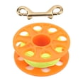 thumbnail image 3 of Dive Reel, Diving Spool Reel 4 Color 30 Meters Cable Length  For Cave Diving Orange, 3 of 8