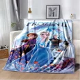 thumbnail image 2 of Manta ligera con estampado de Frozen de Disney para sala de estar, dormitorio, habitación de niños, manta cálida, regalo de Navidad, 2 of 4