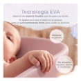 thumbnail image 3 of Cambiador Para Bebé impermeable Esquimalito De Espuma EVA, Portátil, Ergonómico, Con Bordes Altos y Correas De Seguridad Ajustables Rosa, 3 of 7