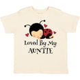 thumbnail image 3 of Inktastic Loved by My Auntie Ladybug Boys or Girls Toddler T-Shirt, 3 of 5