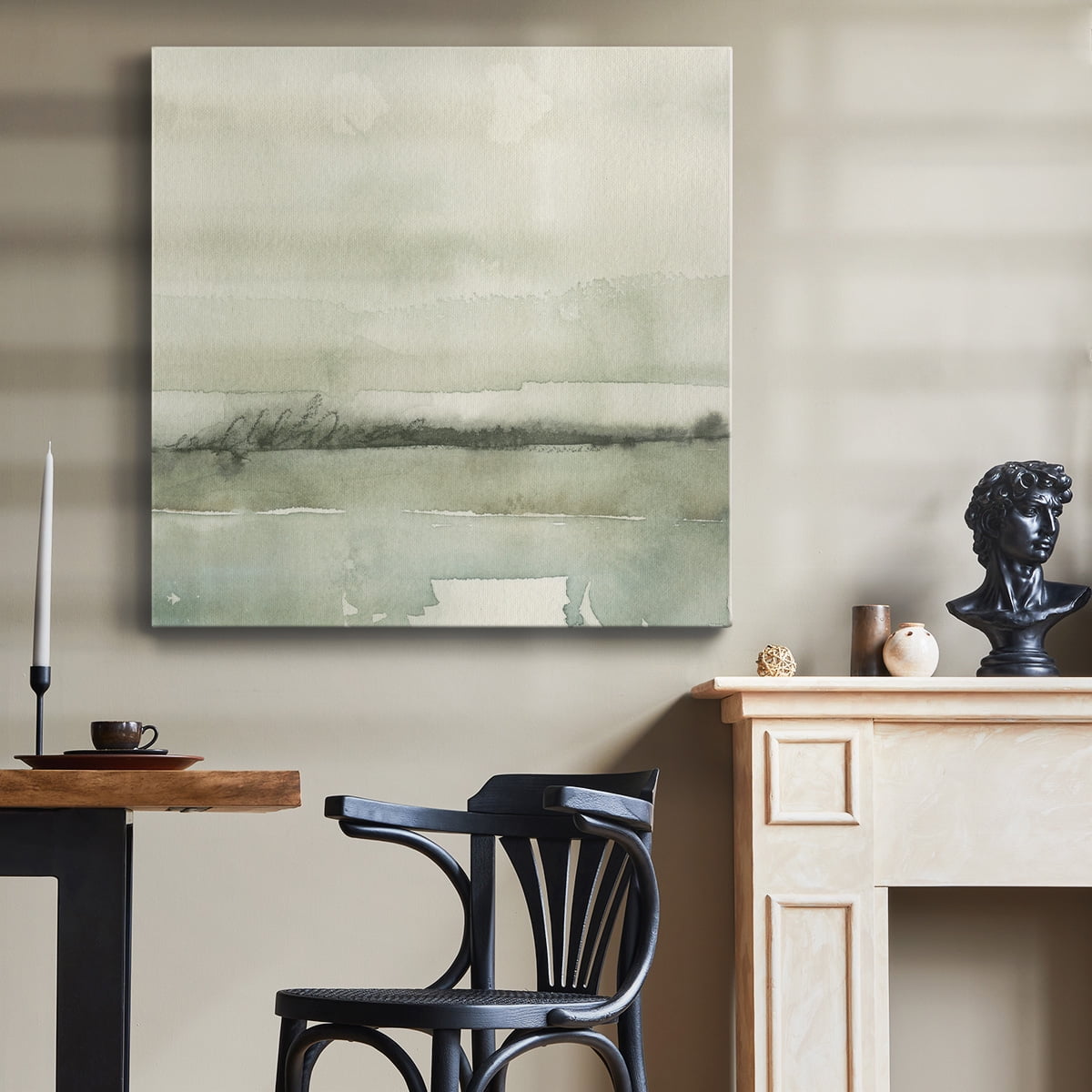 Wexford Home Winter Reflections III-Premium Gallery Wrapped Canvas, 24" x 24" - Ready to Hang