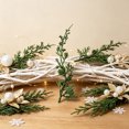thumbnail image 5 of DefiDgd Artificial Evergreen Leaves Branch,Small Faux Green Stem Vase Filler Greenery Pick for Christmas Wreath Filling Table Mantel Indoor Floral Arrangement Winter Home Decor, 5 of 7