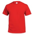 thumbnail image 1 of Gildan G2000RED-XL Adult Short Sleeve Non-Pocket Tee Shirt- Red - Extra Large, 1 of 1