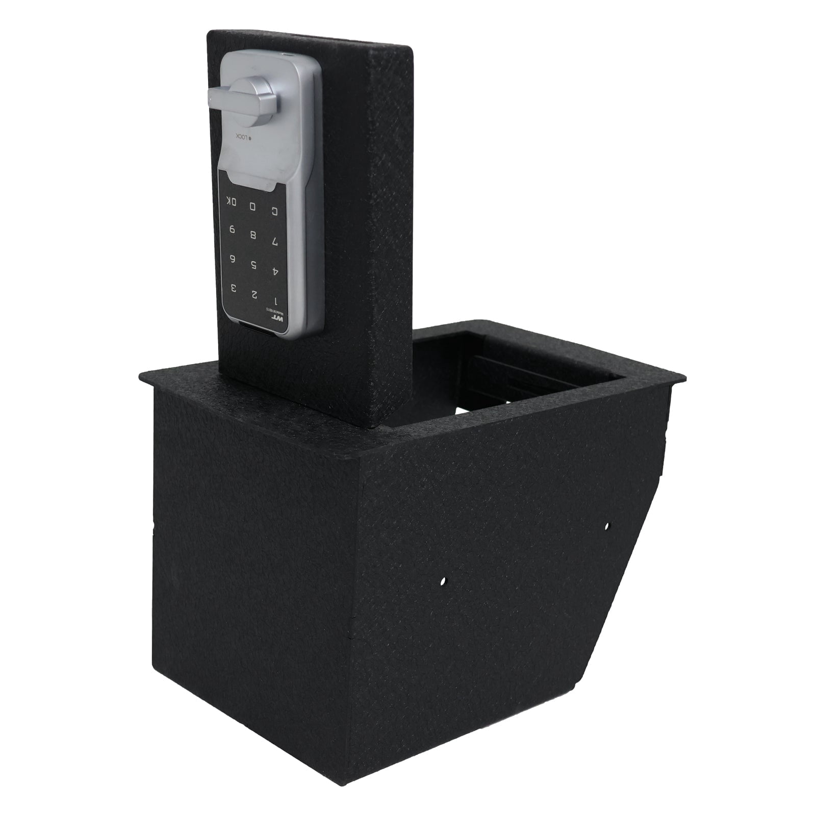 WASAI Center Console Gun Safe Vault Compatible with Honda CR-V 2023-2024, Premium Console Lock Box, Locking Vault with Electronic Keypad Lock.