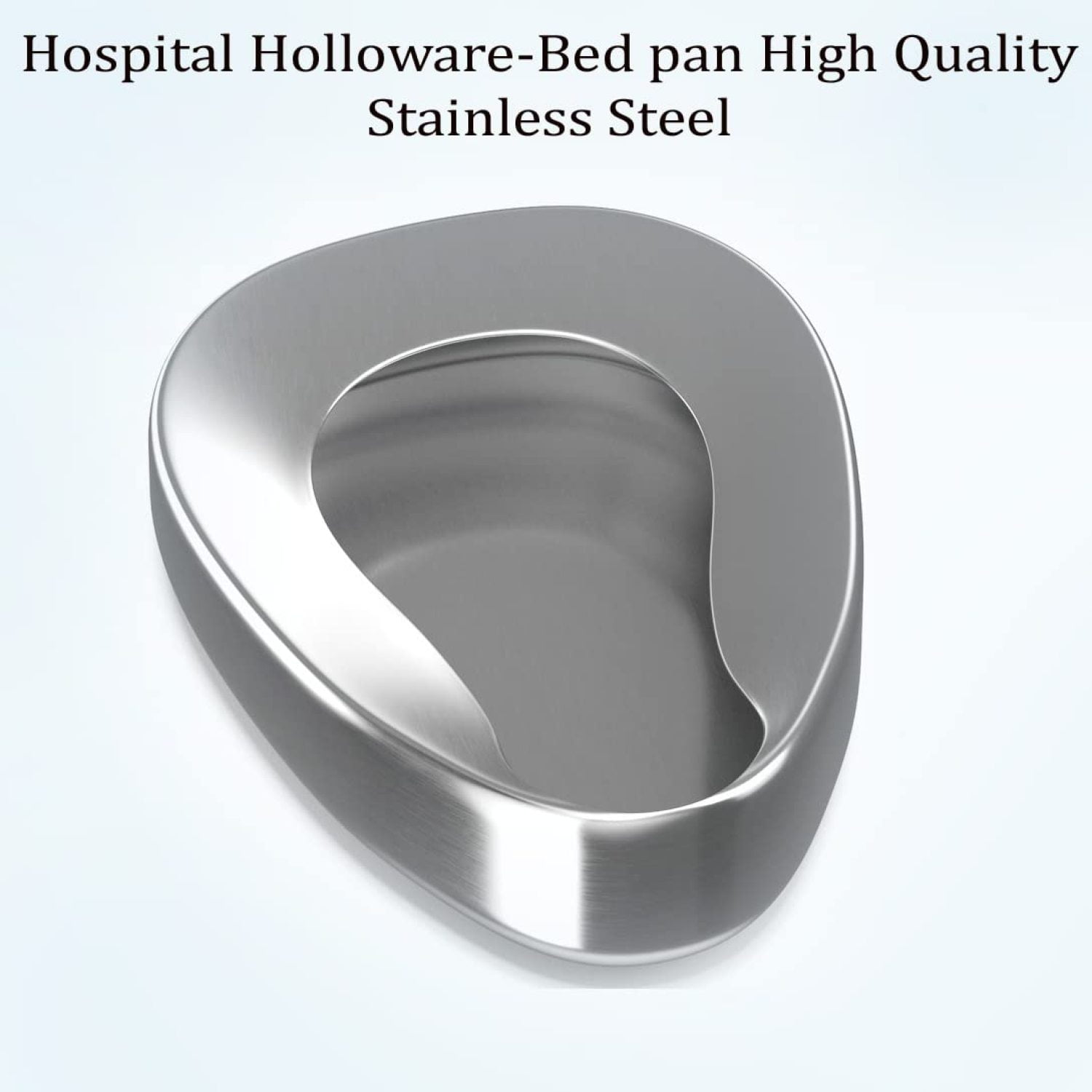 HYYYYH Firm Thick Smooth Bed Pan, [Upgrade Bedpan] Big Bed Pans for