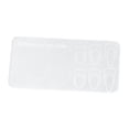 thumbnail image 1 of Paleta de arte de uñas, placa de maquillaje cosmético, paleta de mezcla de uñas multifuncional para Blanco, 1 of 9