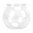 thumbnail image 4 of Fish , Transparent Plastic Fish Bowl Plastic Clear  For Bookcase For Desk For Shelf L,S,Mini, 4 of 8