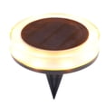 thumbnail image 3 of Luces LED solares impermeables enterradas de color amarillo para exteriores, para césped, paisajes y terrazas, 3 of 8