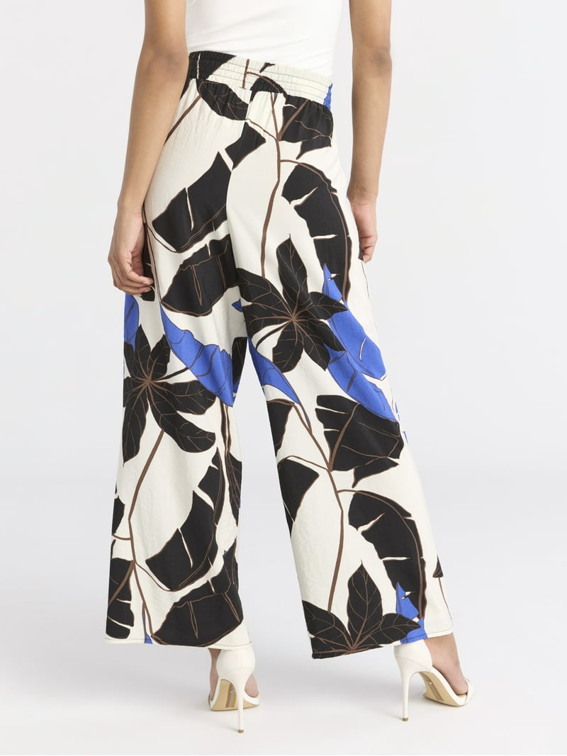 deres デレス Sophia drape pants Black 1 Sofia Jeans Women's Drape Wide Leg Pants, 27-Inch Inseam