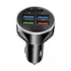 thumbnail image 1 of Cargador de coche,Adaptador de cargador de coche Pantalla LED de carga rápida,Zócalo de cargador de coche Carga rápida 6 en 1 multipuerto,Salida PD tipo C 5V/3A 9V/3A 12V/2.25A 120W,Cargador, 1 of 8