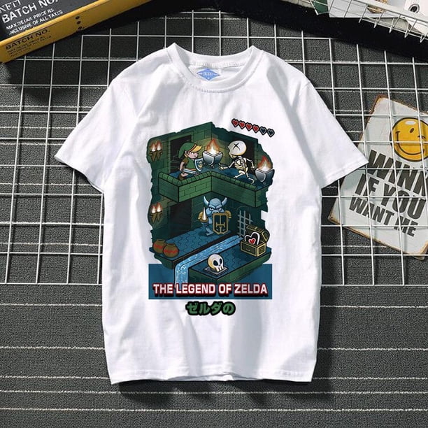 Camiseta de cuello redondo de Super Mario Bros para niños, camiseta de poliéster suave y linda, camiseta divertida, diferentes estilos, tazón y niños, regalo de cumpleaños, tamaño relajado zhangmengya LED