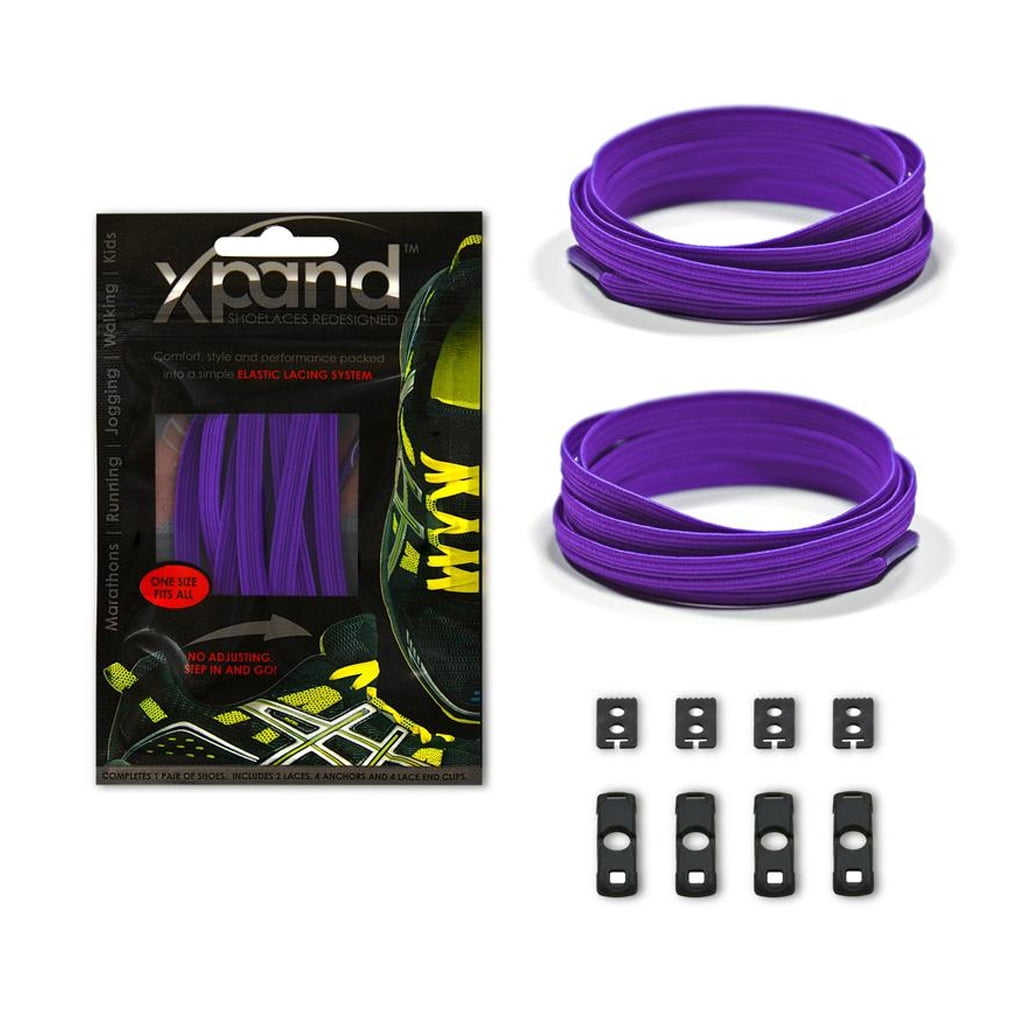Xpand No Tie Shoelaces System with Elastic Shoe Laces Xpand No Tie Shoelaces System with Elastic Shoe Laces