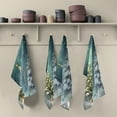 thumbnail image 5 of 1 Pack Christmas Tree Pattern Kitchen Towels Highly Absorbent, Super Soft Dishcloths 18 x 28 Inches Reusable Quick Drying Tea Towels Set for Home,Kitchen Decor Wash cloth, 5 of 7