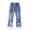 White, variant on Teen Girl Jeans 16-18 Elastic Waistband Pull on Wide Leg Jeans Relaxed Fit Plain Trousers Streetwear Back To School Clothes for Girls 10-12