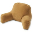 thumbnail image 2 of Buff Corduroy Microfiber Omaha Bed Rest Pillow, 2 of 5