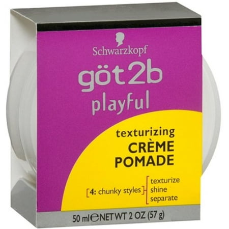 got2b Playful Texturizing Creme Pomade 2 oz (Pack of 6)
