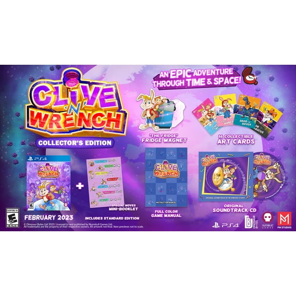 Clive N Wrench Collector's Edition, PlayStation 4
