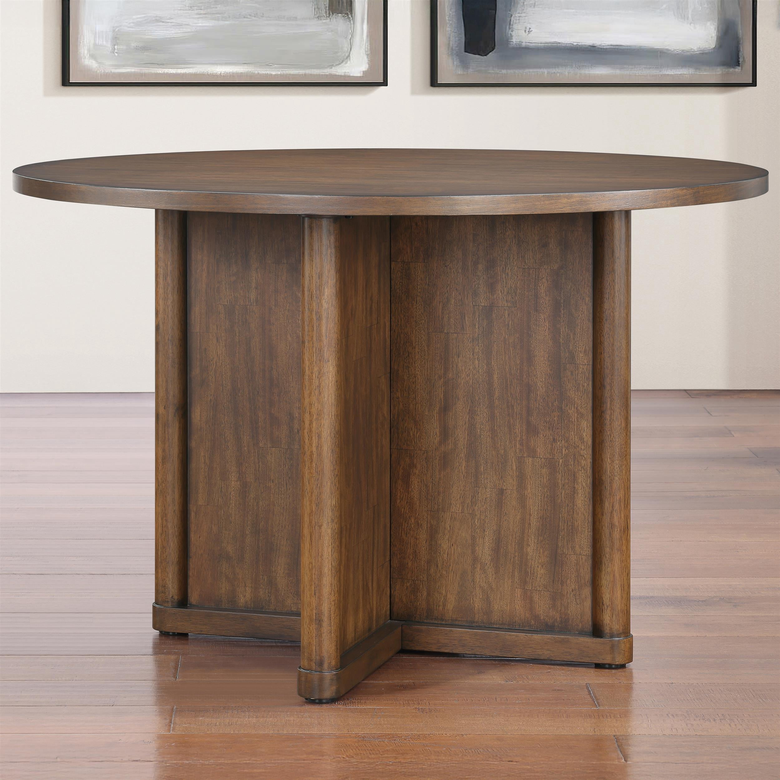 Steve Silver Cambridge Dining Table in Brown