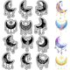 thumbnail image 1 of Sellos de silicona transparentes Moon Clear Stamps Datura Star Rubber Silicone Stamp Seal, 1 of 6