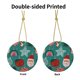 thumbnail image 3 of Adorno navideño colgante de Feliz Navidad para árbol de Navidad - Decoraciones colgantes de cerámica para fiestas - Ideas para regalar adornos navideños, 3 of 8
