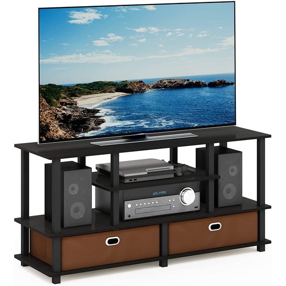 JAYA TV Stand for up to 50-Inch TV, 55 Inch Media Console with Storage