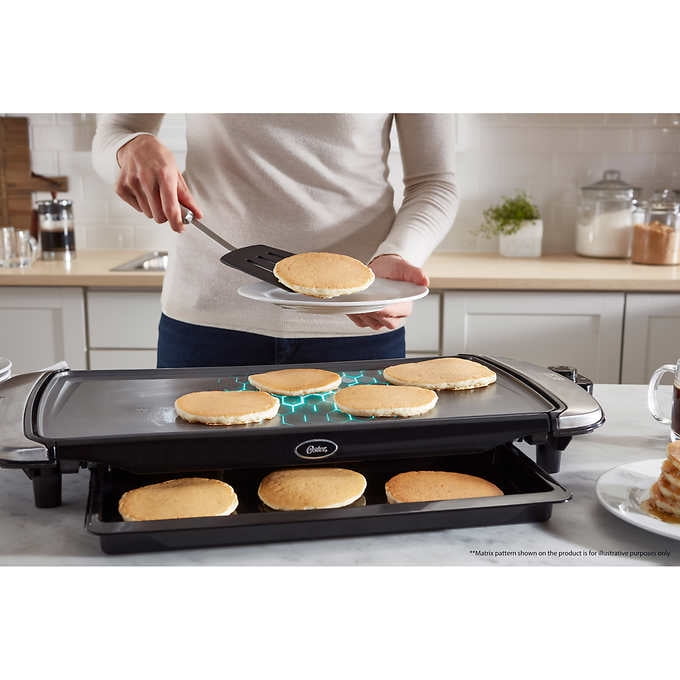 Oster DiamondForce Griddle with Warming Tray Walmart Canada
