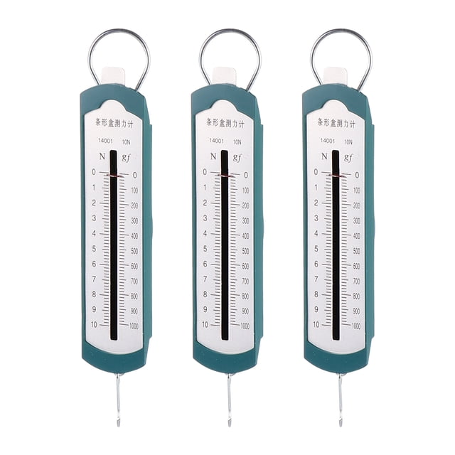 1 Set of 3PCS High Precision Portable Dynamometer Practical Dynamometer