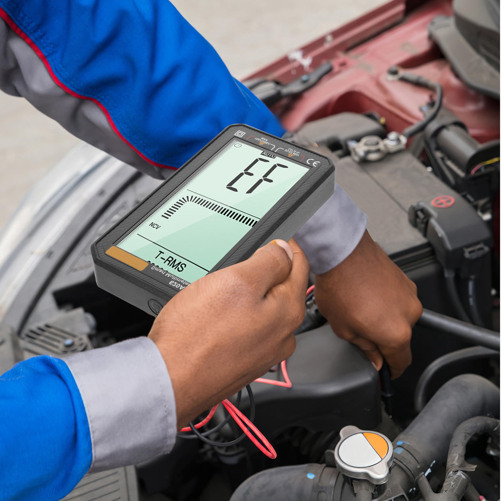 FENGGUIQU Voltage Current Tester Portable Multimeter for Electrical Supplies