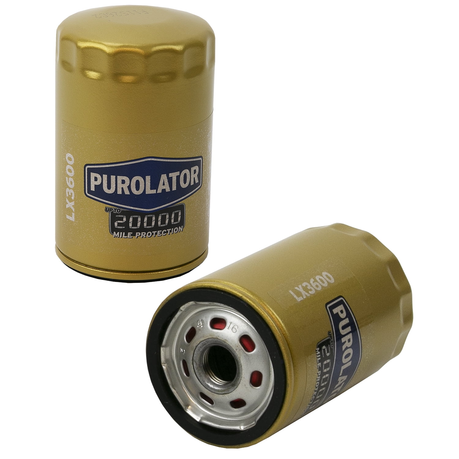 Purolator LX3600 Purolator 20K Oil Filter with 20,000 Mile Protection for Select Chrysler, Dodge, Jeep, Mazda and more