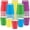 Rainbow, variant on PETGLE 100 Pack Rainbow Paper Cups, 9oz Colored Cups Disposable Paper Cups Bulk, Colorful Drinking Cup for Kids Birthday DIY Holiday Party Supplies, 5 Colors