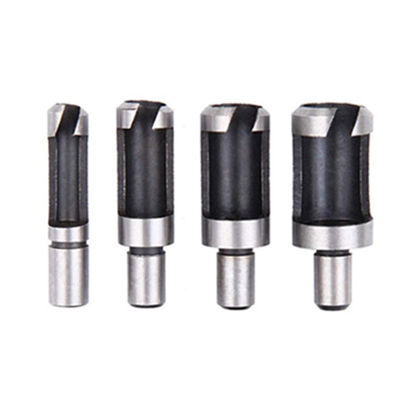Cork drill claw barrel cork drill bit combination tool titanium plated hexagonal handle woodworking countersink drill bit set
